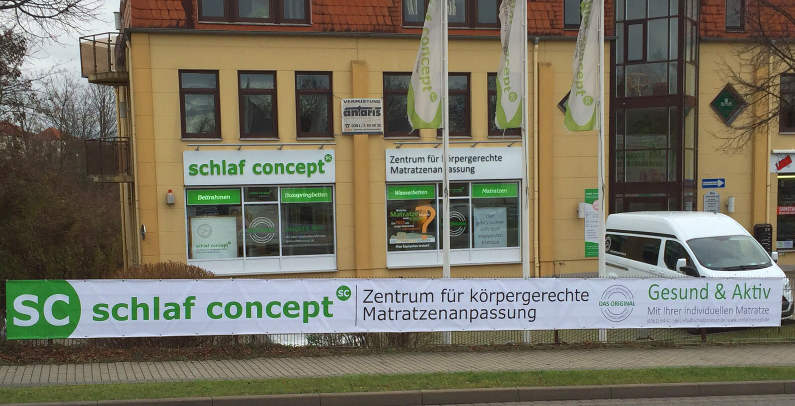 Schlafconzept, Banner, Werbung, CI