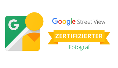 Auszeichnung: Google Street View Zertifizierter Fotograf