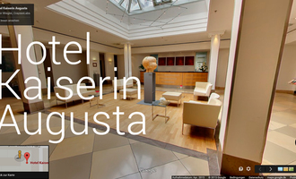Bild - Das Hotel Kaiserin Augusta in Weimar ist unser erstes Google Maps Business View in einem Hotel.