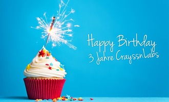 Bild - Zum Jahresstart 2016 feiert CrayssnLabs bereits den dritten Geburtstag.