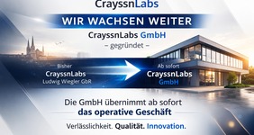 Bild - CrayssnLabs wächst weiter: Gründung der GmbH