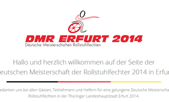 Bild - Seit diesem Jahr sind wir neuer Medienpartner der Deutschen Meisterschaft der Rollstuhlfechter.
