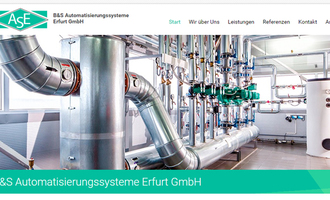 Bild - Für die B&S Automatisierungssysteme Erfurt GmbH haben wir eine zeitgemäße Neugestaltung des Webauftritts vorgenommen.